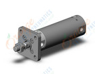 SMC CDG1FA32-50Z cyl, air, dbl acting, CG/CG3 ROUND BODY CYLINDER