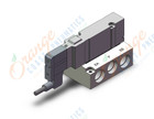 SMC 10-SV3100-5W2UD-03T valve, sub plate type, cl room, SV3000 SOLENOID VALVE