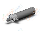 SMC CDG1UA32-75Z cylinder, CG/CG3 ROUND BODY CYLINDER