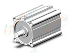 SMC CDQ2B140-175DCMZ cylinder, CQ2-Z COMPACT CYLINDER