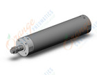 SMC CG1BA80-300Z base cylinder, CG/CG3 ROUND BODY CYLINDER