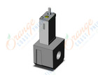 SMC IS10E-40N02-6LP-A press switch w/ piping adapter, IS/NIS PRESSURE SW FOR FRL