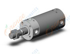 SMC CDG1BA40TN-25Z base cylinder, CG/CG3 ROUND BODY CYLINDER