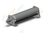 SMC CDG1LN63-200Z cylinder, CG/CG3 ROUND BODY CYLINDER