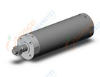 SMC CG1BA100TN-250Z base cylinder, CG/CG3 ROUND BODY CYLINDER