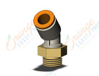 SMC KQ2K07-34AP fitting, 45 deg male elbow, KQ2 FITTING (sold in packages of 10; price is per piece)