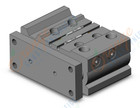 SMC MGPM25-20Z-M9NL cylinder, MGP COMPACT GUIDE CYLINDER