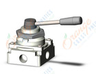 SMC VH410-N04-L hand valve, VH HAND VALVE
