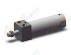 SMC CG1RN40-75Z cylinder, CG/CG3 ROUND BODY CYLINDER