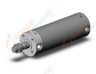 SMC CDG1BA63TN-125Z cylinder, CG/CG3 ROUND BODY CYLINDER