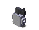 SMC AV4000-04-5DZB-Q valve, soft start 1/2, AV SOFT START UP BODY PORT