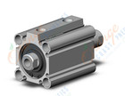 SMC CDQ2WB32TN-20DCZ-A93L cylinder, CQ2-Z COMPACT CYLINDER