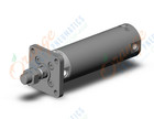 SMC CG1FA50-100Z cylinder, CG/CG3 ROUND BODY CYLINDER