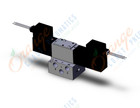 SMC VFR2410-3M-01N valve dbl non plug-in base mt, VFR2000 SOL VALVE 4/5 PORT