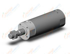 SMC CDG1ZA40-50Z base cylinder, CG/CG3 ROUND BODY CYLINDER