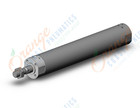 SMC CDG1ZA40TN-200Z base cylinder, CG/CG3 ROUND BODY CYLINDER