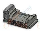 SMC SS5V2-W10S1EAND-06B-N7 mfld, plug-in, SS5V2 MANIFOLD SV2000