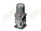SMC ARG30-03G2 regulator, gauge-handle, ARG REGULATOR W/PRESSURE GAUGE