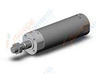 SMC CG1ZA40-75Z base cylinder, CG/CG3 ROUND BODY CYLINDER