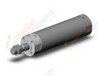 SMC CG1ZA50TN-125Z base cylinder, CG/CG3 ROUND BODY CYLINDER