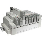 SMC SS5V1-16PGD1-08D-N7 mfld, plug-in, flat cable conn, SS5V1 MANIFOLD SV1000