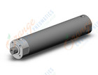 SMC CDG1ZN40-150FZ base cylinder, CG/CG3 ROUND BODY CYLINDER