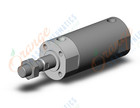 SMC CDG1ZN40TN-25Z base cylinder, CG/CG3 ROUND BODY CYLINDER