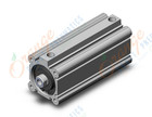 SMC CDQ2AS40-75DCZ cylinder, CQ2-Z COMPACT CYLINDER