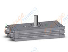 SMC CDRQ2BT40-180C cyl, rotary actuator, auto-sw, CRQ2 ROTARY ACTUATOR