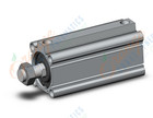 SMC CDQ2B50TN-100DCMZ cylinder, CQ2-Z COMPACT CYLINDER