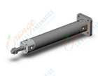 SMC CG1GN20-100Z cylinder, CG/CG3 ROUND BODY CYLINDER