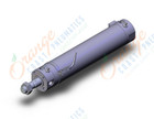 SMC CDBG1BA50-200-HN-H7BALS cylinder, CBG1 END LOCK CYLINDER