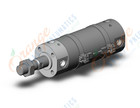 SMC CDG1BA40-50Z-M9NL cylinder, CG/CG3 ROUND BODY CYLINDER