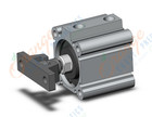 SMC CDQ2A40-10DZ-D cyl, compact, CQ2-Z COMPACT CYLINDER