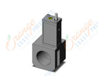 SMC IS10E-40N06-RZ-A press switch w/ piping adapter, IS/NIS PRESSURE SW FOR FRL