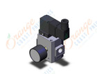 SMC AV2000-N02G-5DZ-R valve, soft start 1/4, AV SOFT START UP BODY PORT