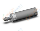 SMC CDG1KBA50-100Z cylinder, CG/CG3 ROUND BODY CYLINDER