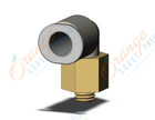 SMC KQ2L06-M5A1 fitting, male elbow, KQ2 FITTING (sold in packages of 10; price is per piece)