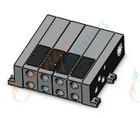 SMC VV5FS2-01TR1-041-02T mfld, vfs2000 w/terminal block, VV*FS* MANIFOLD VFS SERIES