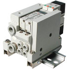 SMC VV5Q11-02C3L0 mfld, plug-in, vq1000, VV5Q* MANIFOLD VQ 4/5 PORT