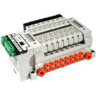 SMC VV5Q11-08C6T0-DS mfld, plug-in, vq1000, VV5Q* MANIFOLD VQ 4/5 PORT