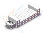 SMC VV5QC41-1203FSD6EA3N mfld, plug-in,, VV5QC41 MANIFOLD VQC 5-PORT