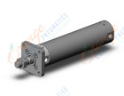 SMC CDG1FA40-125Z cylinder, CG/CG3 ROUND BODY CYLINDER