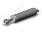 SMC CG1DN80-250Z-W cylinder, CG/CG3 ROUND BODY CYLINDER