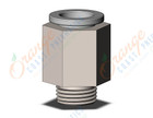 SMC KQ2H08-01NP fitting, male connector, KQ2 FITTING (sold in packages of 10; price is per piece)