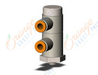 SMC KQ2VD03-32N fitting, dble uni male elbow, KQ2 FITTING (sold in packages of 10; price is per piece)