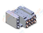 SMC SS5V3-W10S1FAND-02B-C8 mfld, plug-in, SS5V3 MANIFOLD SV3000