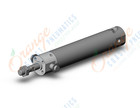 SMC CG1UA20-75Z cylinder, CG/CG3 ROUND BODY CYLINDER