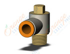 SMC KQ2V07-34A fitting, universal male elbow, KQ2 FITTING (sold in packages of 10; price is per piece)