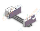 SMC SS5Q13-11FD1-DN mfld, plug-in, sq1000, SS5Q1 MANIFOLD SQ1000